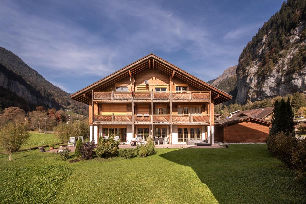 Apartment Staubbach, Best Views, Spacious, Family Friendly Lauterbrunnen Exterior foto