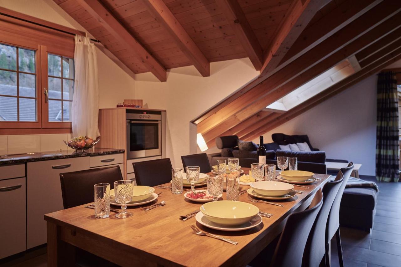 Apartment Staubbach, Best Views, Spacious, Family Friendly Lauterbrunnen Exterior foto