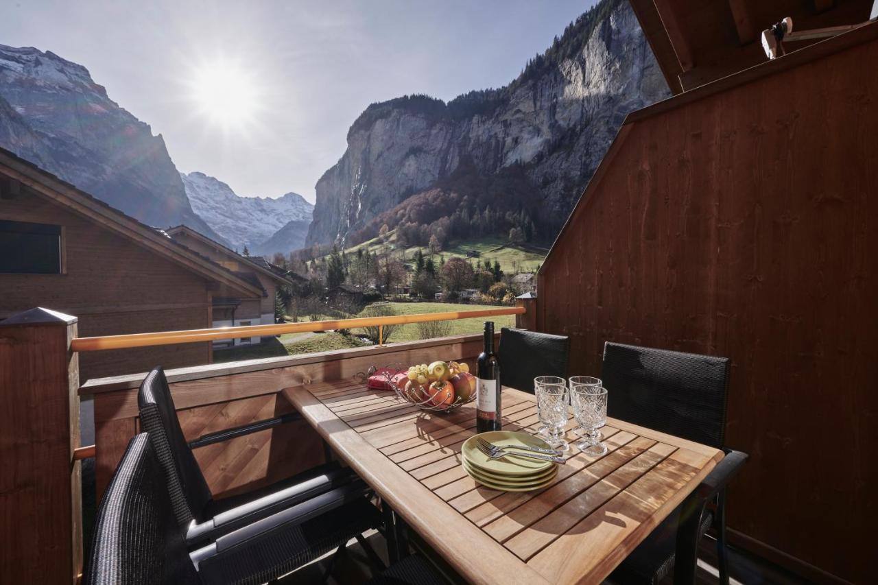 Apartment Staubbach, Best Views, Spacious, Family Friendly Lauterbrunnen Exterior foto